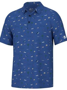 Huk Men's Set Sail Polo